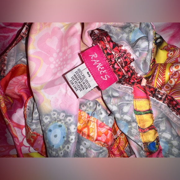 Ranee’s Bright Halter Dress One Size NWT - Picture 9 of 9